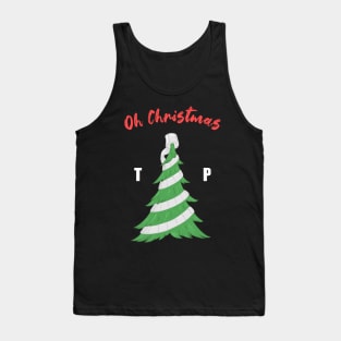 Oh Christmas TP Quarantine Tree Quarantree Tree Tank Top